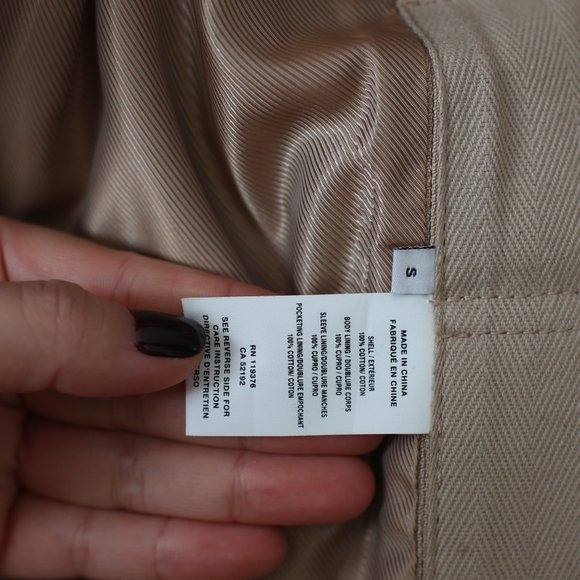 Helmut Lang Women's Oversize Trench Coat - Picture 4 of 9